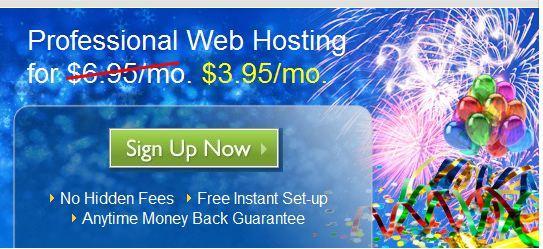 Blue Host New Year Deal