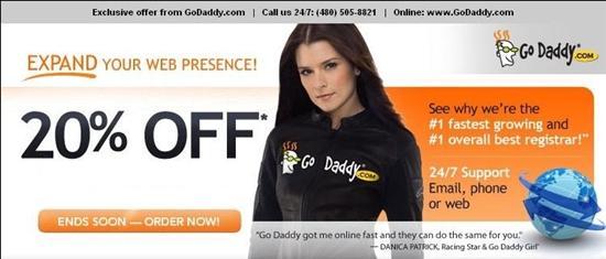 Godaddy 20% off on first order(including Webhosting and Domain) Godaddy 20% off on first order(including Webhosting and Domain)